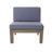 Wood Outdoor Sectional - L Shape With Cushions Furniture Relaxing