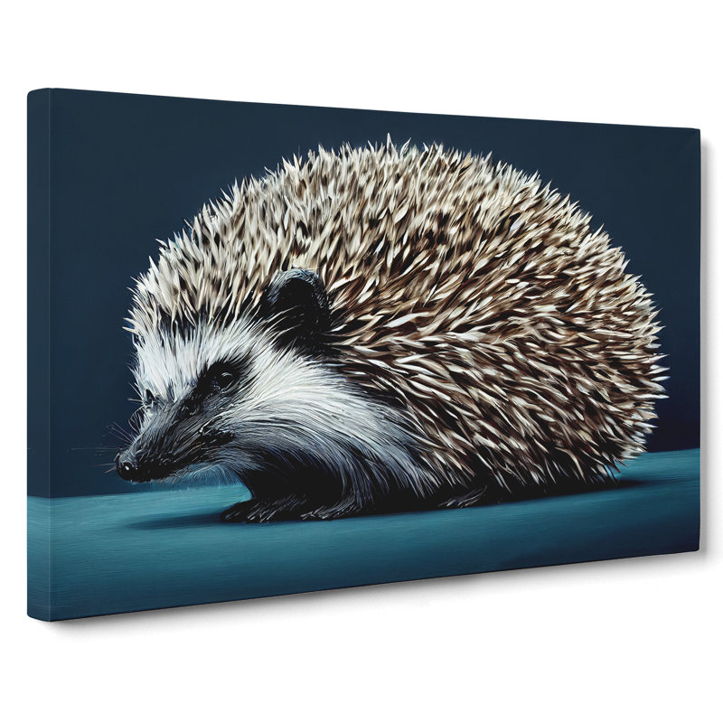 View Of A Hedgehog Vol.3 - Wrapped Canvas Print, 35cm H x 50cm W x 3cm D