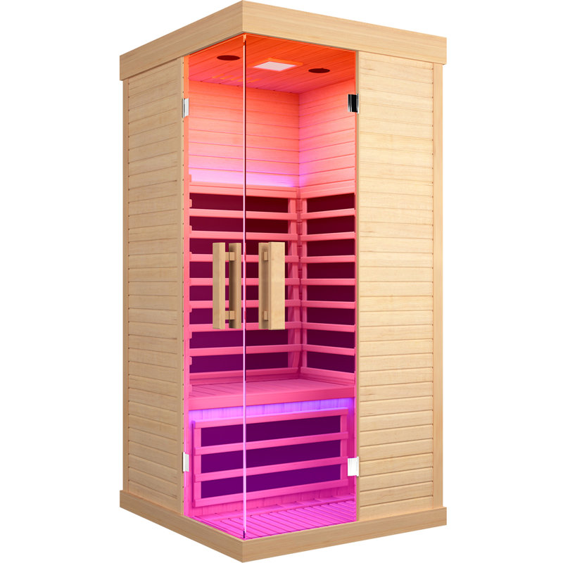 Sauna simple à pruche du Canada