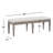 Gwyndolyn Fabric Upholstered Bench