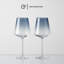 Verres à vin rouges Sidney - 19 oz - ensemble de 4 - dégradé bleu-121357980-121357981