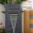 Outdoor Weather Resistant Floor Fountain with Light