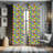 Hippie Digital Fun Characters Semi-Sheer Rod Pocket Curtain Panels-45202581