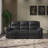 Jailil 87.5''Wide Manual Reclining