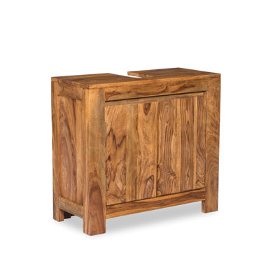 Alaina 67cm Single Bathroom Vanity Base Only in Brown