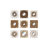 Blalock Metal Square Wall Mirror