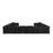 Stanwinn 12 – Piece 4 Power Reclining Top Grain Italian Leather Sectional with Power Headrest-97964229