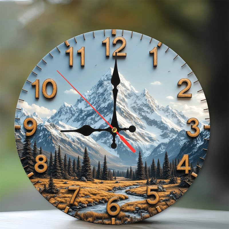 Horloge en cristal