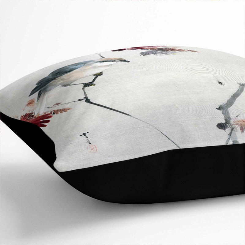 Square Throw Cushion, 55 x 55 cm, Black