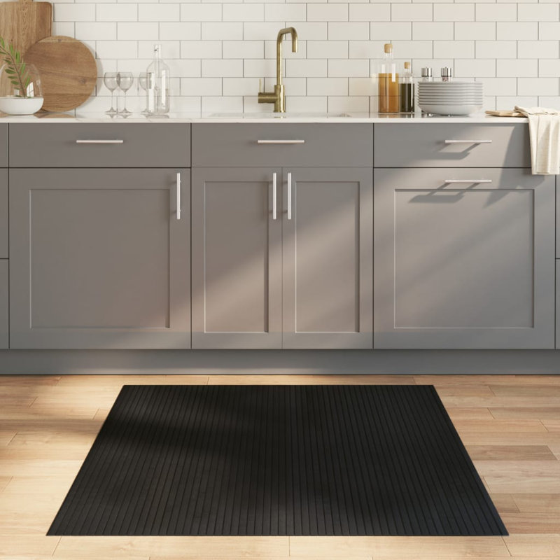 Lael Solid Colour Area Rug, Square 100cm