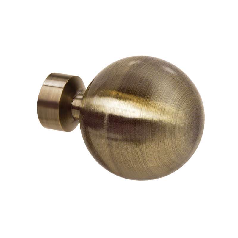 22.86cm Finial, Antique Brass