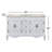 Aafreen 58'' Double Bathroom Vanity with Marble Top