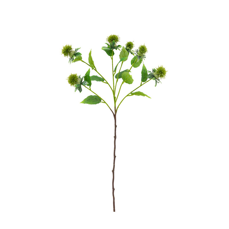 Faux Stem Thistle Green 790mm (12pk)