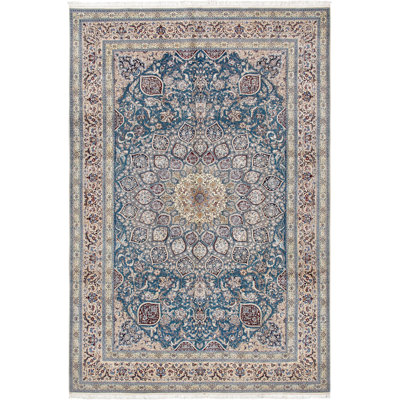 Azerbaijan One-of-a-Kind Rectangle 6'11" X 10'7" Hand Knotted Area Rug
