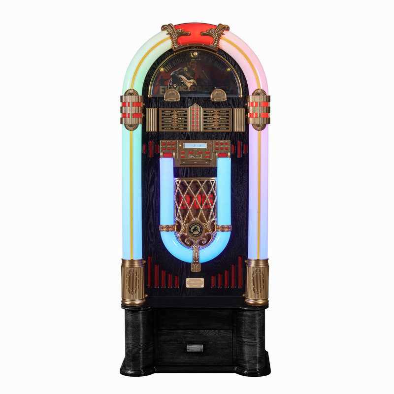 Arkrocket X Elvis Presley Saturn V Full Size Jukebox With Stand