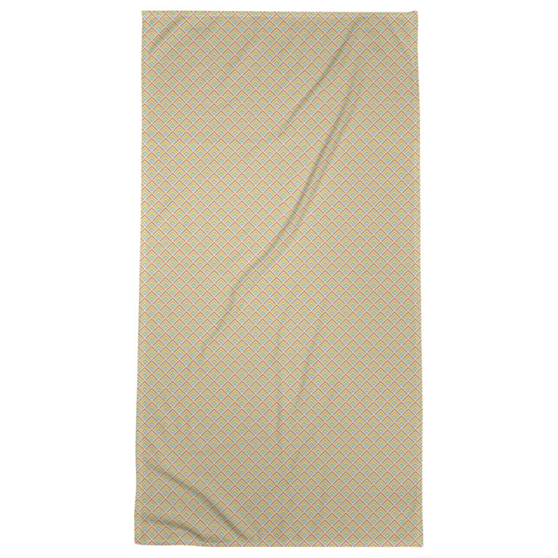 Katelyn Elizabeth Beach Towel, Orange Pastel