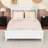 Wooden Platform Bed with Headboard-587496607-587496600