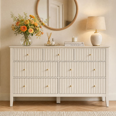 Commode 7 tiroirs, l 53,2 po