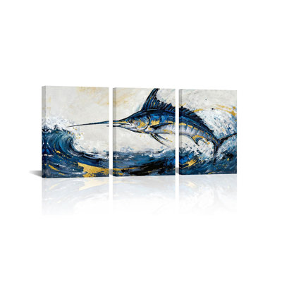 3 Piece Wrapped Canvas Print