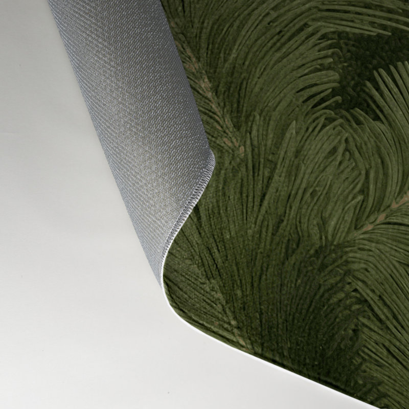 Tapis d'intérieur et d'extérieur vert Nature, Rectangle 5 pi x 7 pi