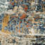 Tapis abstrait ivoire / rouille Santa Paula-1896265523