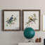 «Spring Song Gray Jay», ensemble de 2 peintures sur toile encadrées-274910381-274910380