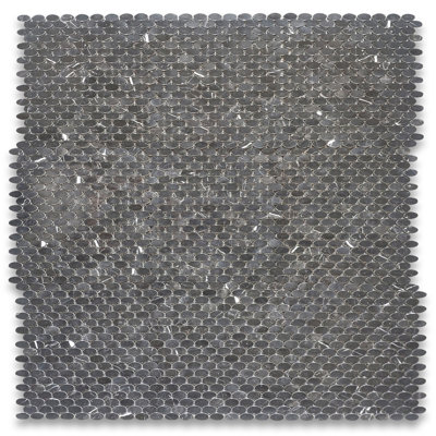 Carreau de mosaïque en marbre 12 po x 12 po