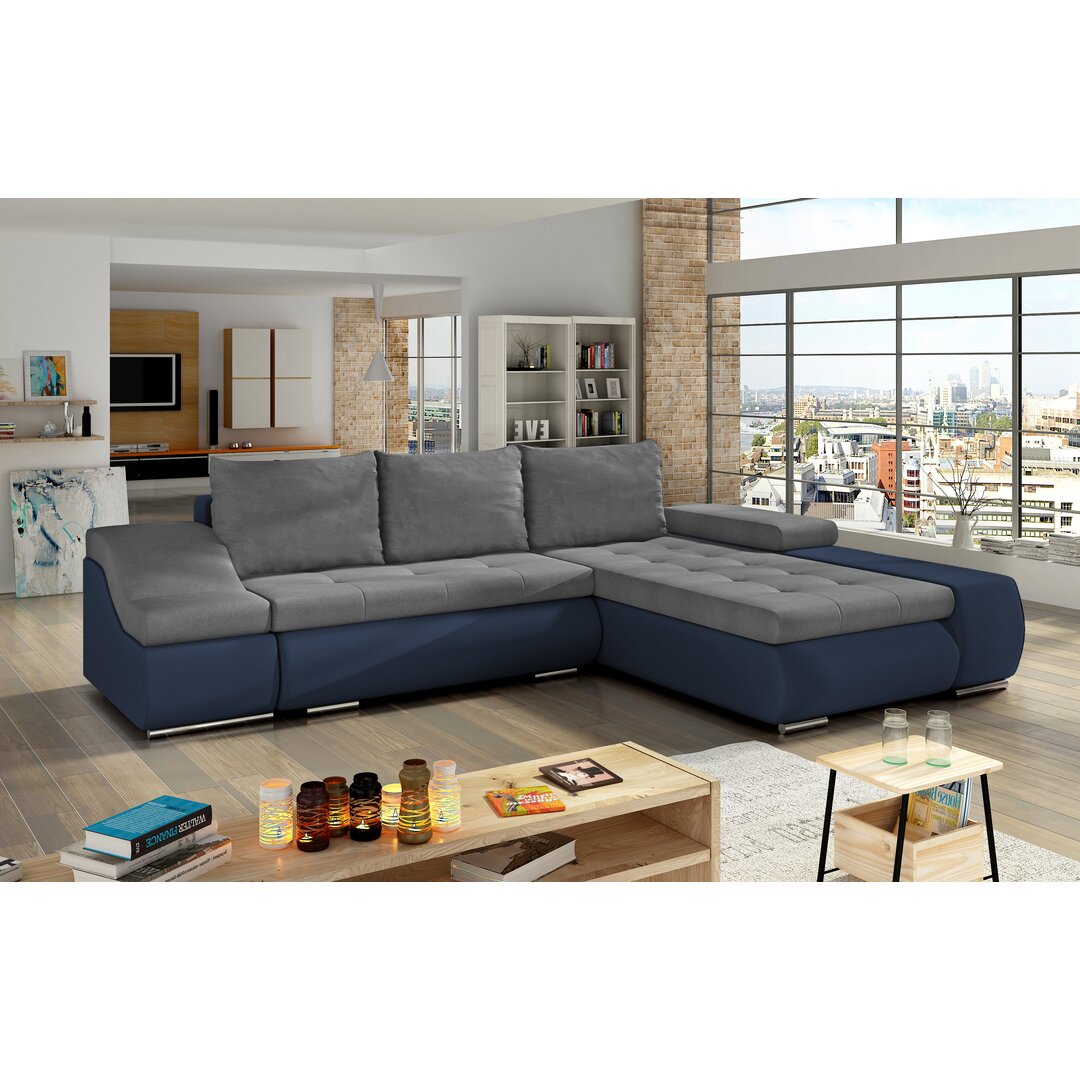 Ecksofa Gilbreath mit Bettfunktion