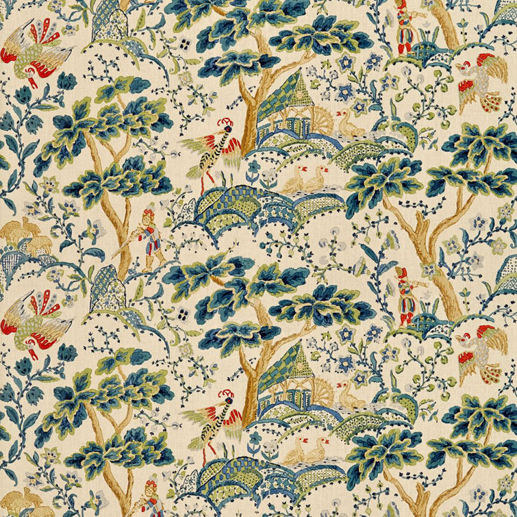 Merchante Kelmescott Hand Block Fabric