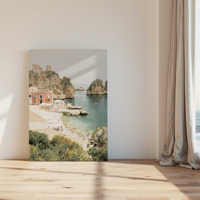 Coastal Keep Canvas Print, 48" H x 32" W x 1.25" D, Wrapped Canvas