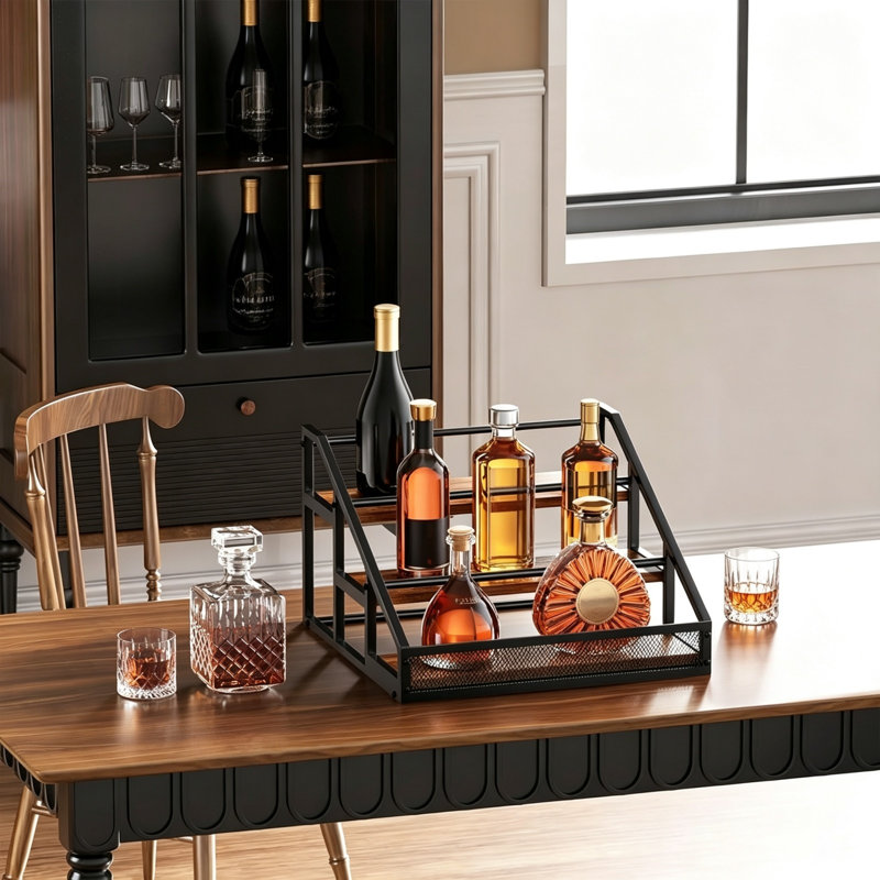 Wine Bottle Rack Brown