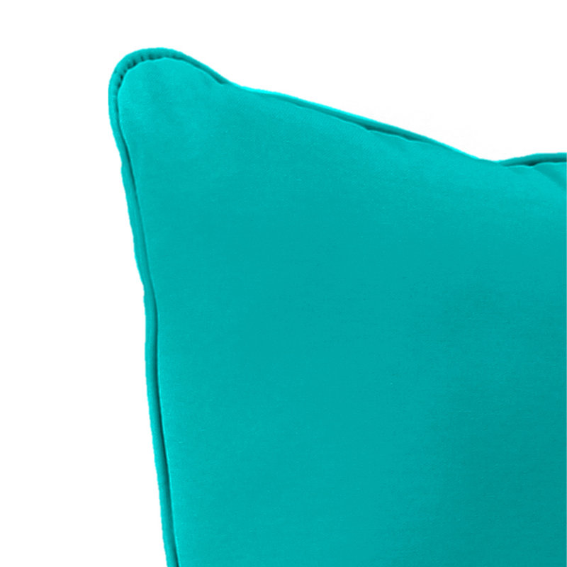 24" x 26.5" Outdoor Deep Seat Chair Cushion Set with Welt, Canvas Aruba