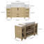 Meuble-lavabo simple 60 po x P 22 po x H 34 po-1526720896