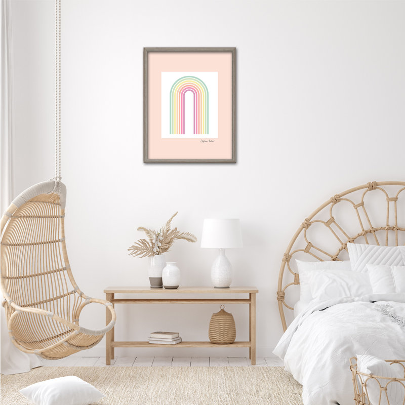 In Full Bloom II Print by Stefanie Bales, Framed Matted Print, Gray, 18" H x 12" W x 1.125" D