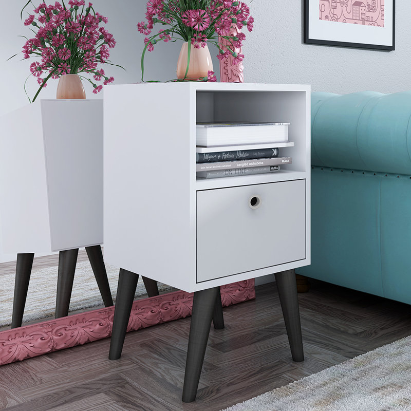 Sebuh Solid Wood End Table