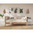 Besan Solid Wood Boucle Upholstered Twin Daybed-266135917