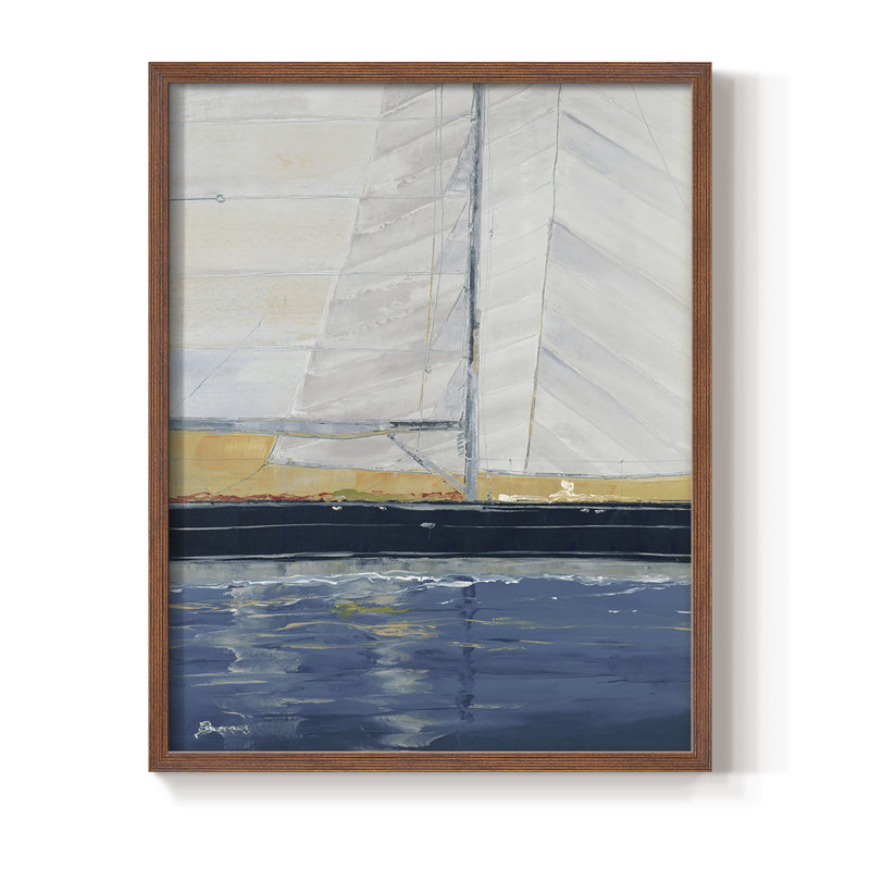 Gallery Stealth, reproduction d'art encadrée - bois massif, H 30 po x l 24 po, Noyer