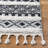 Tyner Tassel Shag Performance Southwestern Rug-1585598558
