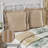 Cadenza Cotton Blend Striped Sham Set