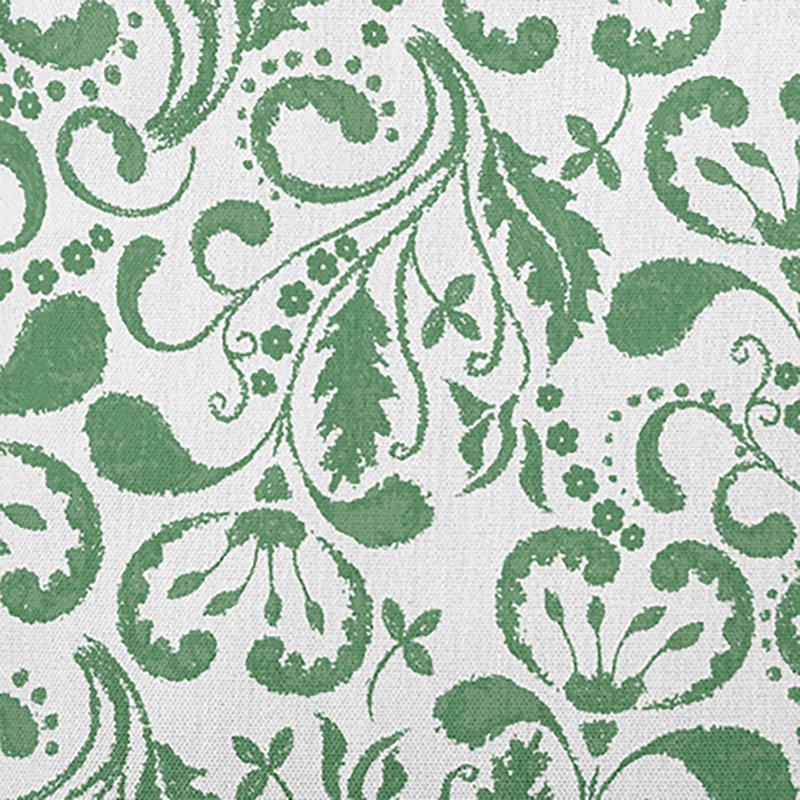 Floral Reversible Throw Pillow, Green