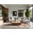 Soft Plush Fessler Easter Modern & Contemporary Abstract Area Rug in Beige – Beige Binding-1761620357