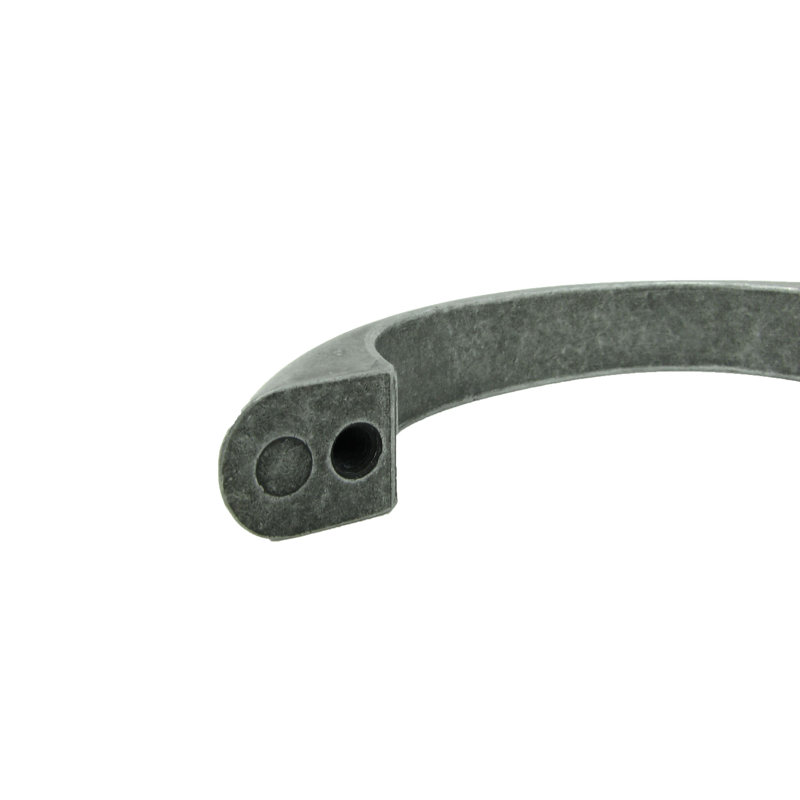 Ivy Distressed Gray Iron Arch Cabinet Pull with Mounting Hardware