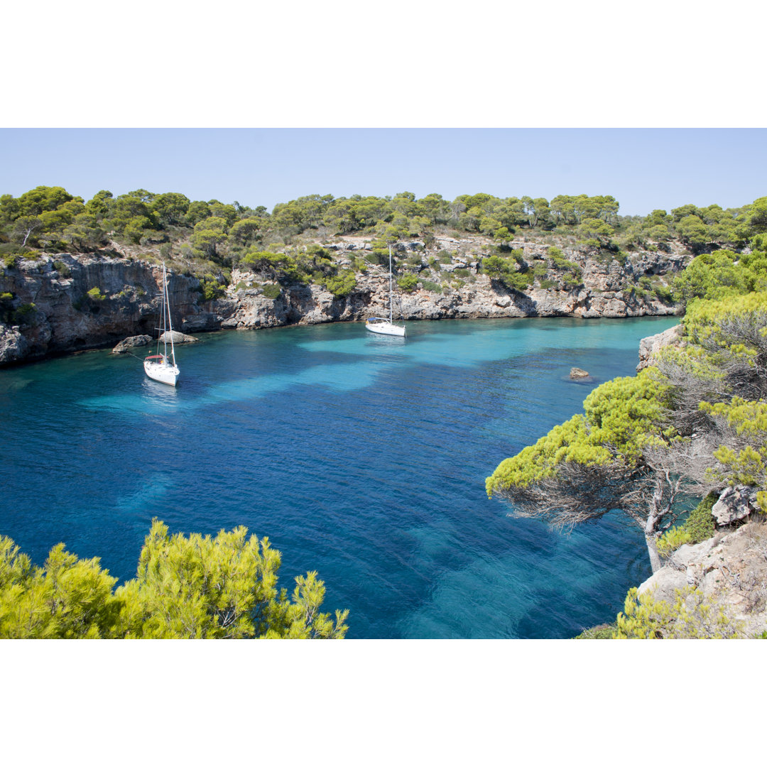 Cala Pi Mallorca by DawidRokita - Wrapped Canvas Print