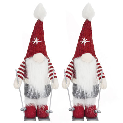2Pcs Christmas Gnomes Decorations, Christmas Table Home Ornaments For Holiday Party Gifts