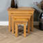 Glessite Solid Wood Nesting Tables