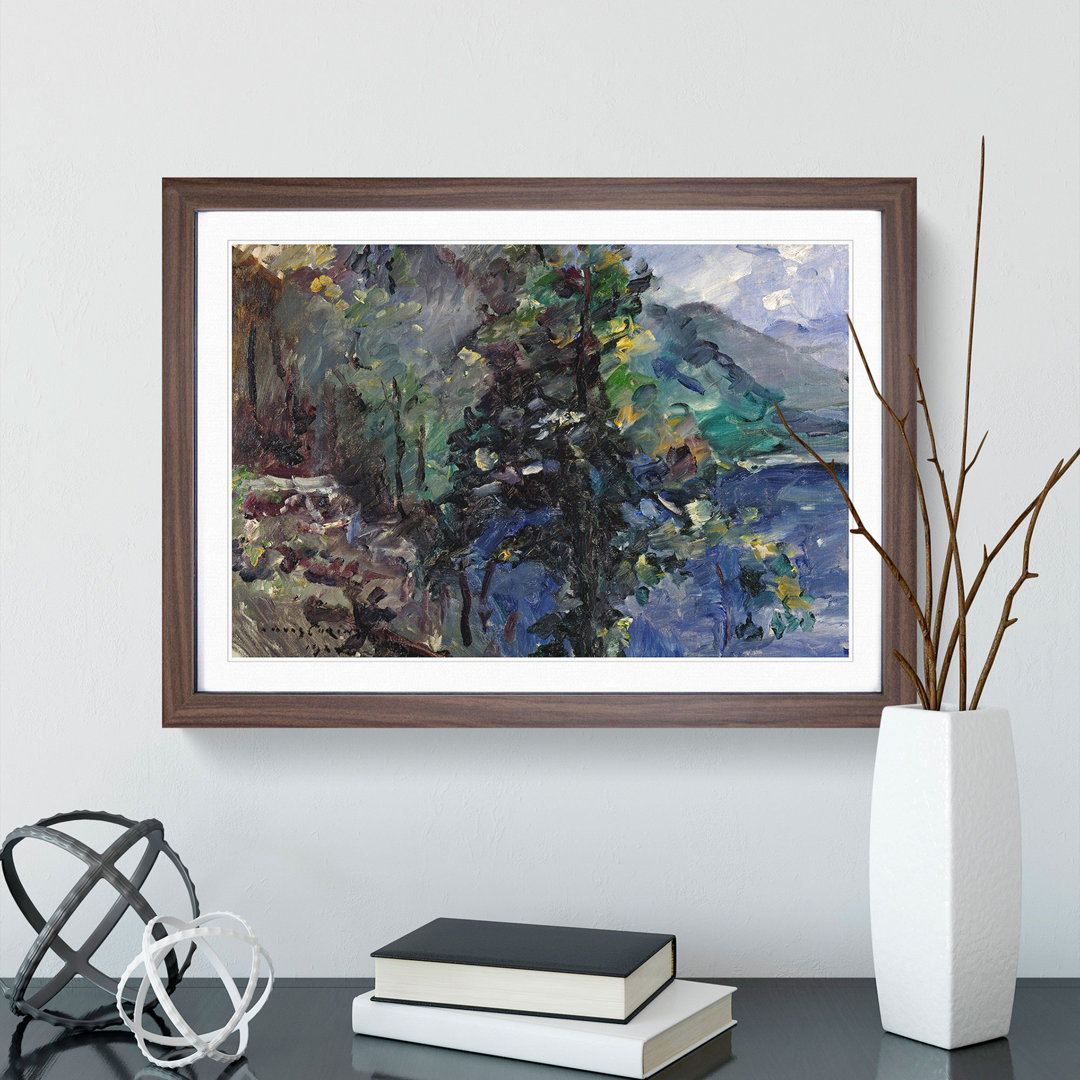 Walchensee Slopes by Lovis Corinth - Picture Frame Painting