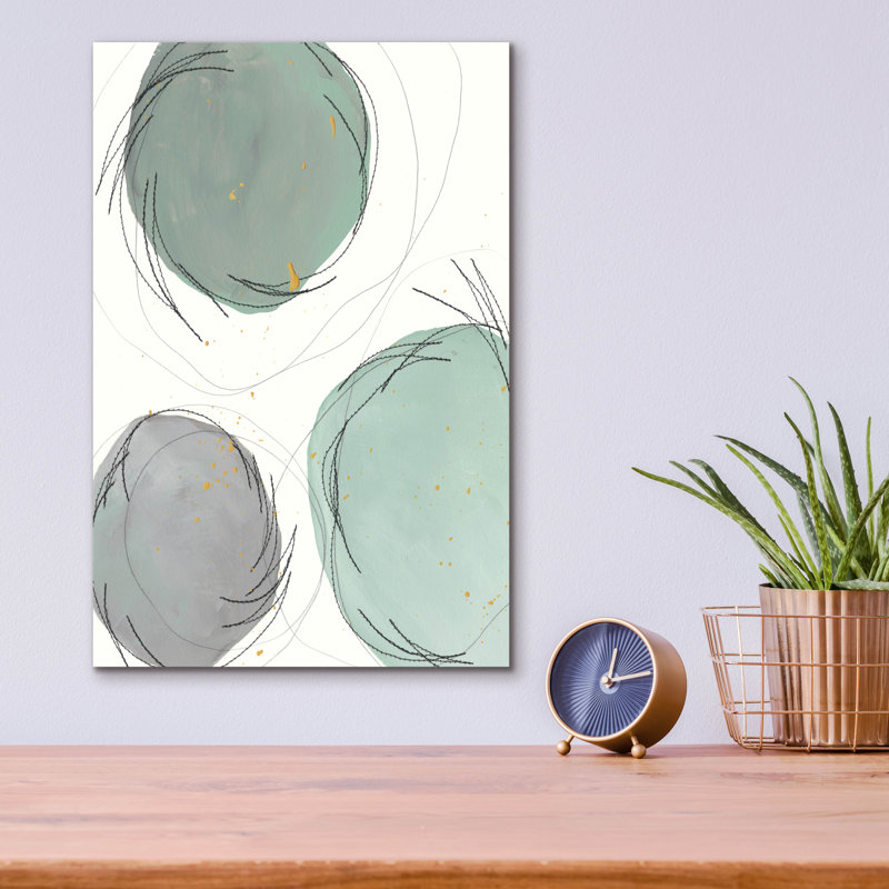 «Encircled Orbits II» par Regina Moore, H 16 po x l 12 po x P 0,13 po