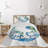 Peacock Eclectic Polyester Coverlet-192424841