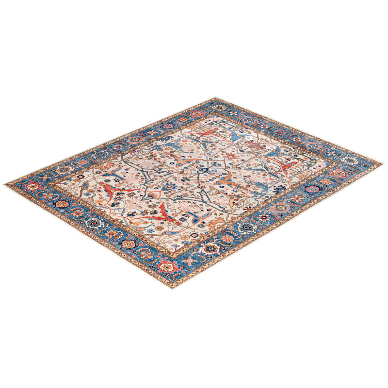 Serapi One-of-a-Kind 7' 11" X 9' 10" Hand Knotted Area Rug