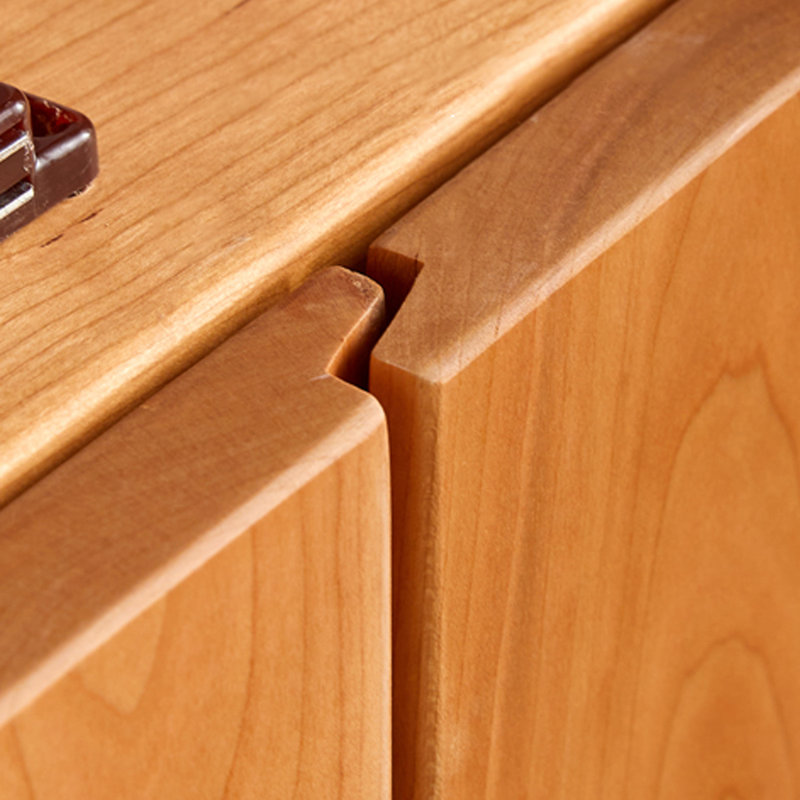 Nordic-style multi-functional accent cabinet